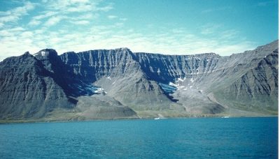 Côte de l'île Disko, ouest du Groenland