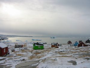 Oqaatsut, village de chasseurs et de pêcheurs inuits dans la baie de Disko, sur la côte Ouest du Groenland