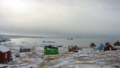 Oqaatsut, village de chasseurs et de pêcheurs inuits dans la baie de Disko, sur la côte Ouest du Groenland