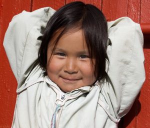 Petite fille inuite