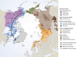 Répartition démographique des populations indigènes en Arctique.