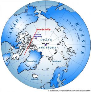 Localisation de la baie de Baffin