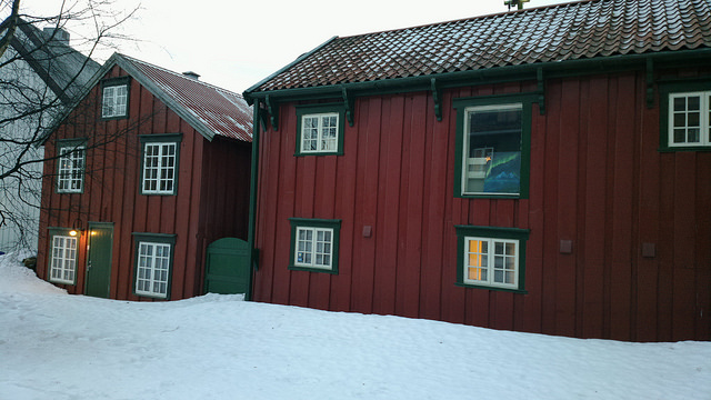 Maison en bois à Tromsø