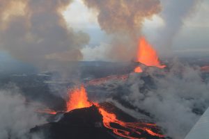 Eruption du volcan islandais Bárðarbunga le 4 septembre 2014
